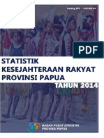 Statistik Kesejahteraan Rakyat Provinsi Papua 2014
