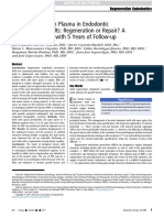 Use of Platelet-Rich Plasma in Endodontic Procedures in Adults: Regeneration or Repair? A Report of 3 Cases With 5 Years of Follow-Up