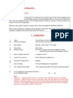 Form 10C Guidelines Specimen