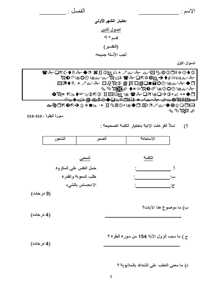Usuluddin Tingkatan 1 Pdf