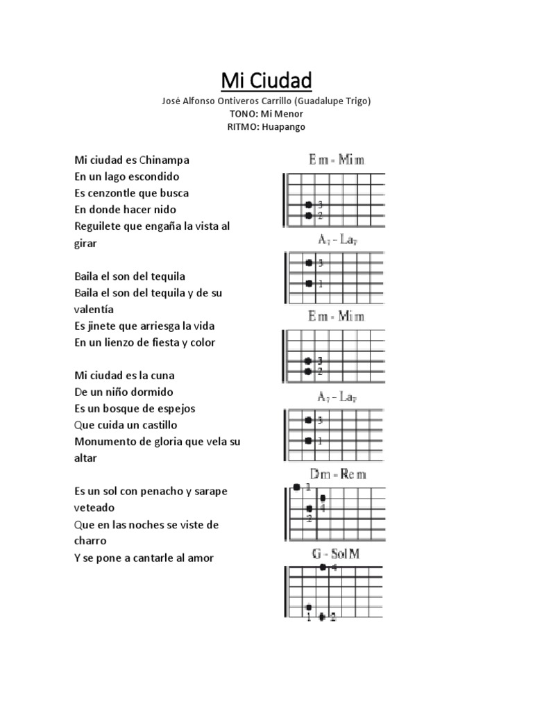 Mi Ciudad AL | PDF | Poesía