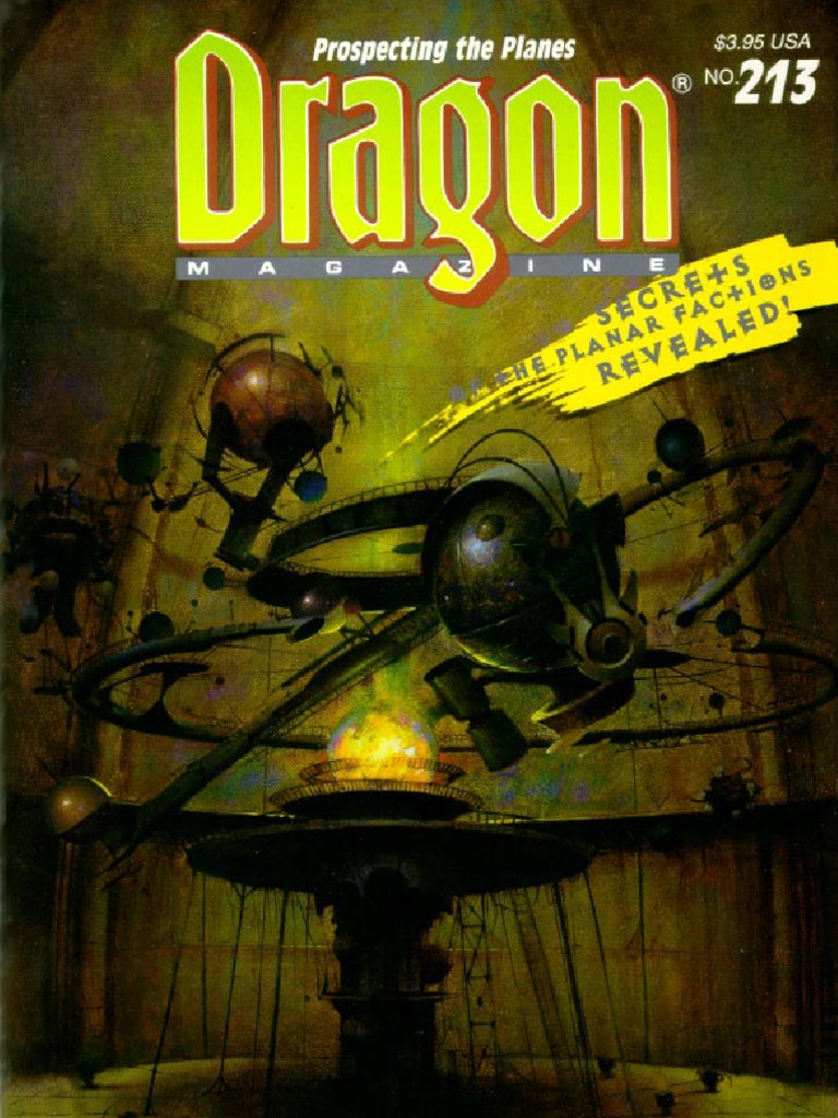 Dragon Magazine #213 - Planescape Edition PDF | PDF | Dungeons ...