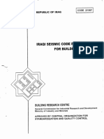Iraqi Seismic Code Requirements For Buildings PDF