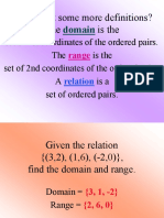 How About Some More Definitions? The Is The: Domain