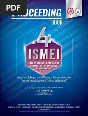 Proceeding 4th Ismei Final Mindset Memory