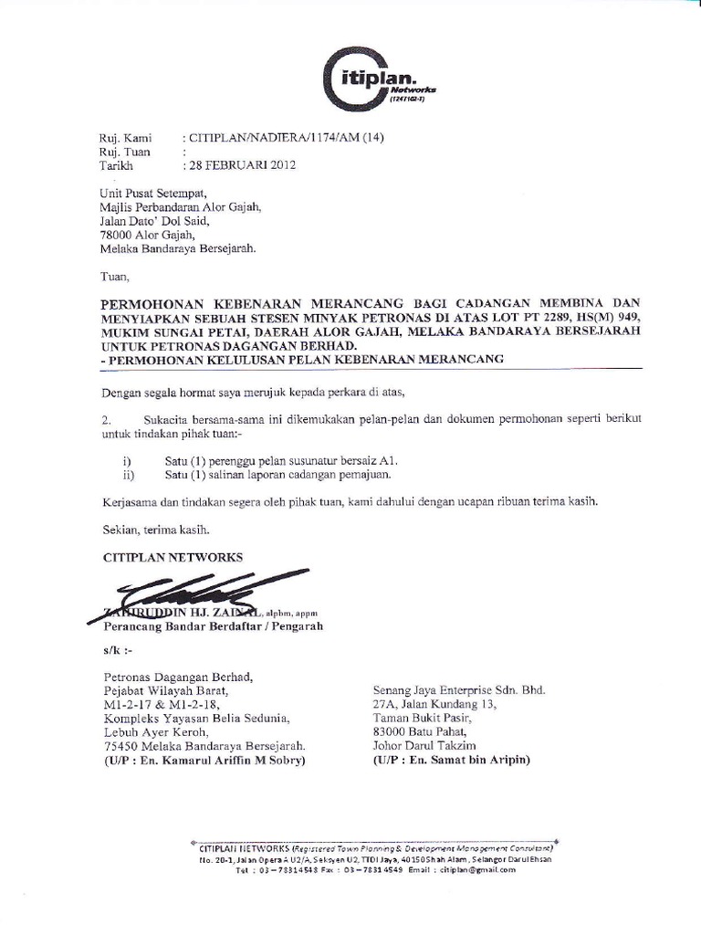 Pembangunan Stesyen Minyak Pdf