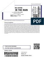 Tickets Singin in The Rain