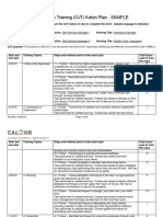 Training Ojt Action Plan Supervisor Sample 1 PDF