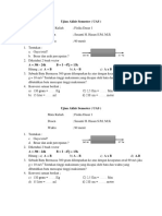 Soal Uas Fisdas 1 Bio