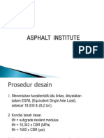 TJR II - 8 Metode Asphalt Institute