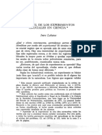 ElPapelDeLosExperimentosCrucialesEnCiencia-Imre Lakatos PDF