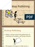 Desktop Publishing Basic Design Principles
