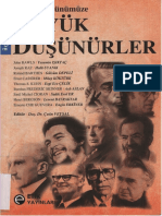 1900 Den Günümüze Büyük Düşünürler - 3 PDF