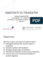 Neuro - 1 - Template - Headache