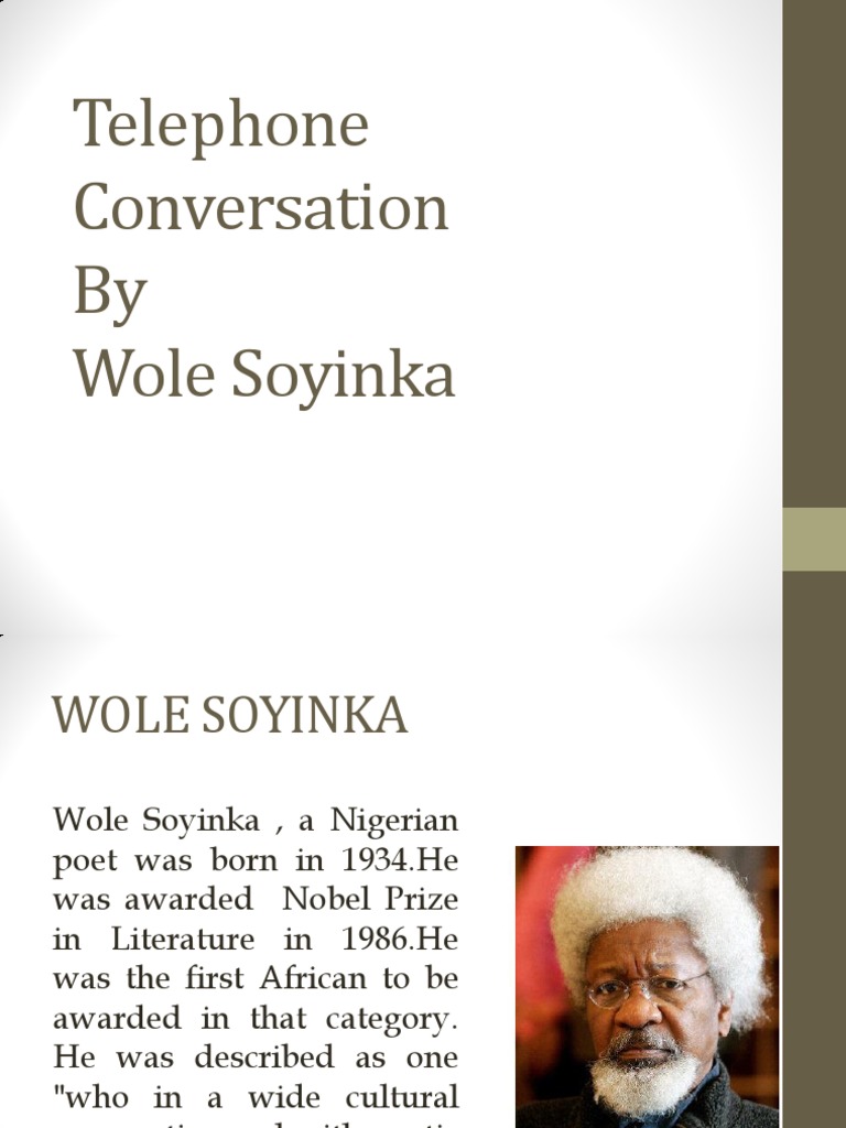 Telephone Conversation | PDF | Society | Discrimination