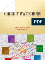 Lecture 7 - Circuit Switching