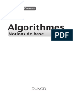 Algorithmes: Notions de base