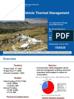 Integrated Vehicle Thermal Management: Matthew Thornton