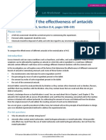 15.1 Investigation Effectiveness Antacids