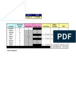 Cashflow Analysis