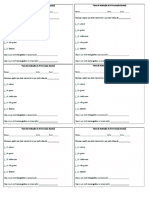 Teste de Aceitabilidade-VERBAL