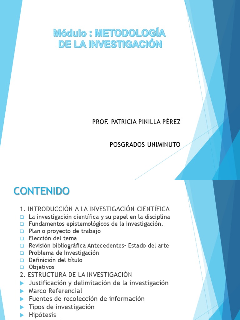 UNIDAD 1. INTRODUCCIÓN A LA INVESTIGACIÓN CIENTÍFICA.pdf Justificación Método científico