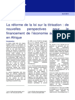 00 Client Briefing La r Forme de La Loi Sur La Titrisation de Nouvelles Perspectives Avril 2013 6017933 6030973