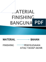 Presentasi Finishing Bangunan
