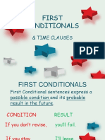 First Conditionals: & Time Clauses
