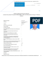 Common Recruitment Process For RRBs (RRBs - CWE-V) For Recruitment of Group - A - Officers (Scale-I) - Application Form Print