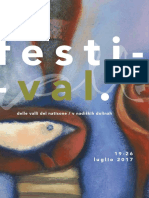 Opuscolo Festival Teatro Di Figura Valli Del Natisone
