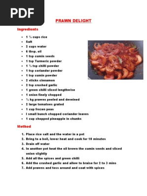 prawn delight