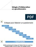 Méthodologie D'un Questionnaire