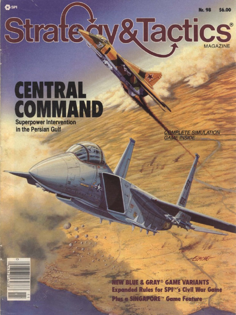 Wargame-Simulation) SPI - Strategy & Tactics 098 - Central