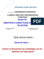 Objetivos de Largo Plazo