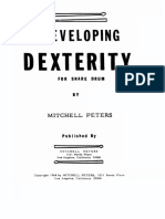 Developing Dexterity Mitchell Peters PDF
