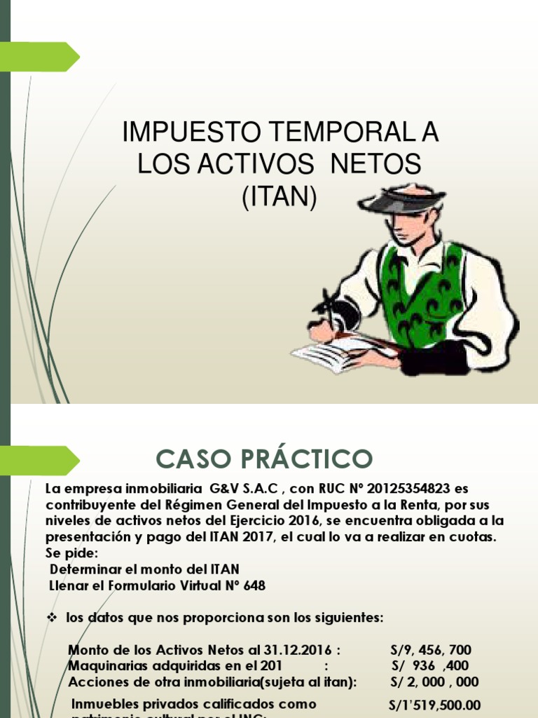 nic 16 itan | Pagos | Impuestos