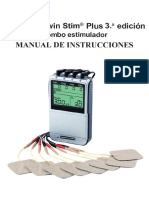 Manual de Usuario en Español Twin Stim Plus 3ra Edición