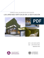 Los Jardines Verticales en La Edificación(Tfm Juan Navarro)