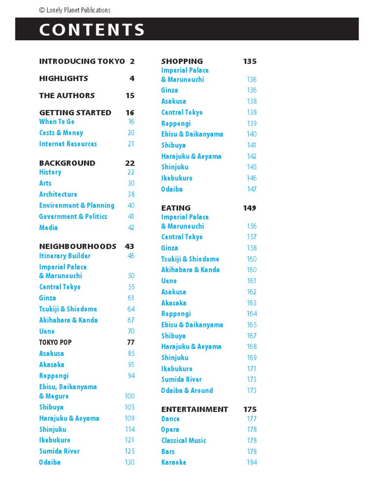 Lonely Planet Tokyo Pdf Pdf Shintoism Religion And Belief
