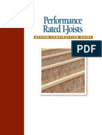 Z725 Performance Rated I-Joists