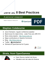Java SE 8 Best Practices