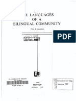 The Languages of A Bilingual Community