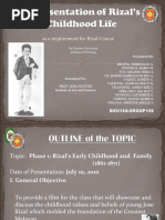 Download A Presentation of Rizals Childhood Life by janineuy07 SN35352751 doc pdf