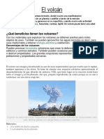 Erupción volcánica con vinagre y bicarbonato