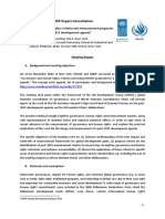 OHCHR/UNDP Expert Consultation