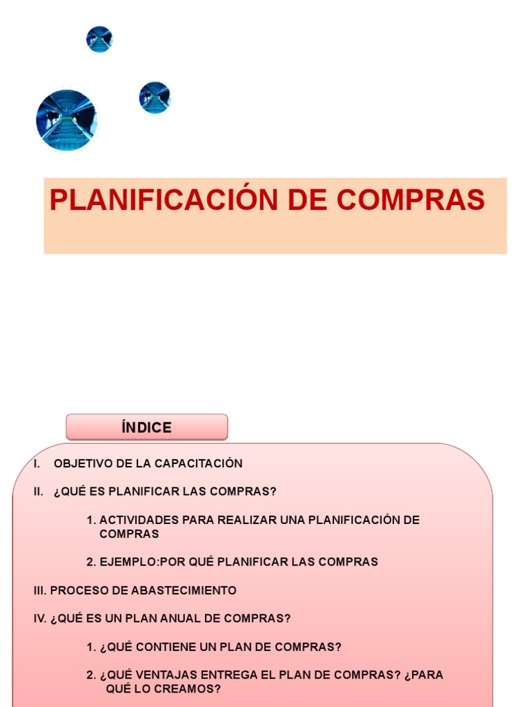 Ejemplo de Planificación de Compras | PDF | Planificación | Economias