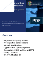 Night Vision Lighting System Certification: Configuration Management