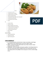 RESEP KROKET