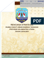 Rencana Strategis: Rumah Sakit Umum Daerah Tarakan Provinsi Kalimantan Utara TAHUN 2016-2021